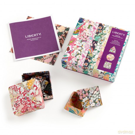 Liberty Origami Treasure Box Kit [KSIĄŻKA]