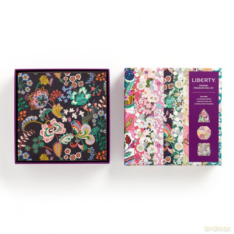 Liberty Origami Treasure Box Kit [KSIĄŻKA]