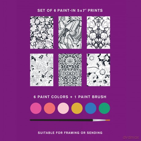 Liberty PaintIn Print Set [KSIĄŻKA]