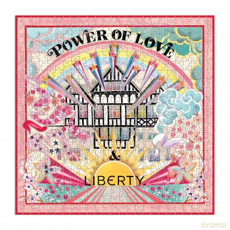Liberty Power of Love 500 Piece Double Sided Puzzle with Shaped Pieces [KSIĄŻKA]