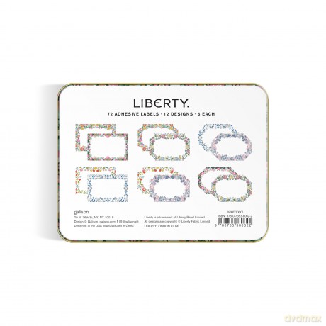 Liberty Tin of Labels [KSIĄŻKA]