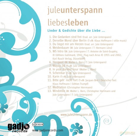 Jule Unterspann: Liebbesleben [CD]