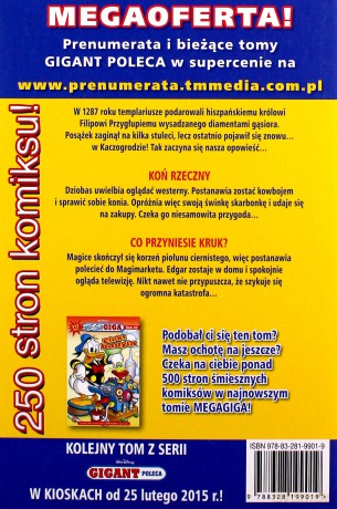 Gąsior Maltański Gigant Poleca Tom 2/2015 [KOMIKS]