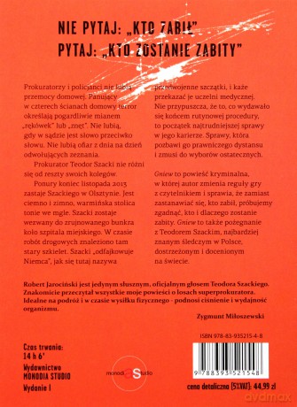 Gniew - Zygmunt Miłoszewski [AUDIOBOOK] [CD-MP3]