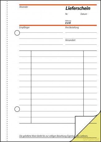 Lieferschein,A6,2x40Bl.2-Fach