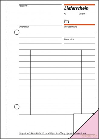 Lieferschein,A6,2x50Bl.2-Fach