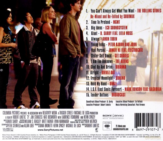 21 soundtrack [CD]
