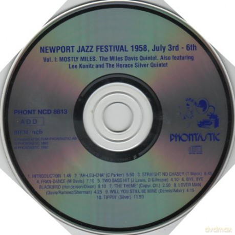 The Miles Davis Quintet: Mostly Miles - Newport Jazz Festival 1958 July 3rd-6th [CD]