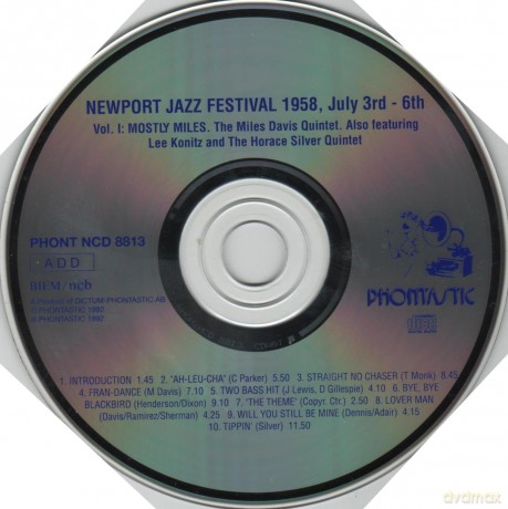The Miles Davis Quintet: Mostly Miles - Newport Jazz Festival 1958 July 3rd-6th [CD]