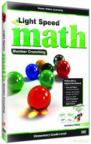 Light Speed Math: Number Crunching [2DVD]