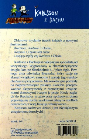 Karlsson Z Dachu - Astrid Lindgren [KSIĄŻKA]