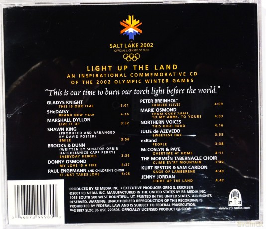 LIGHT UP THE LAND-Gladys Knight,She Daisy,Marshall Dyllon,Shawn King,B [CD]