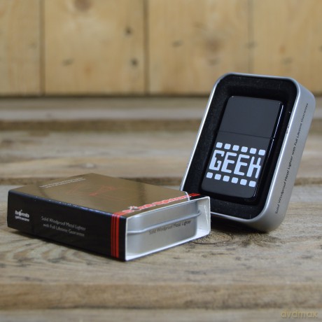 Lighter - Geek 'Tin Box'