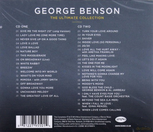 George Benson: The Ultimate Collection [2CD]