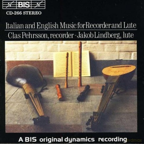 Lindberg: Lindberg/Pehrsson-Eng/It Music For Lute/Rec [CD]