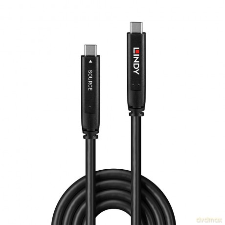 LINDY 15m USB 3.2 Gen 2 DP 1.4 Typ C Hyb