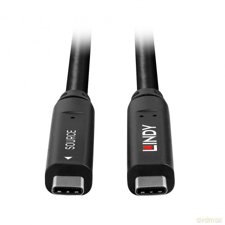 LINDY 15m USB 3.2 Gen 2 DP 1.4 Typ C Hyb