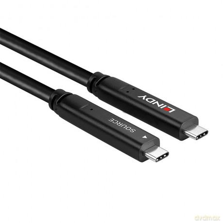 LINDY 15m USB 3.2 Gen 2 DP 1.4 Typ C Hyb