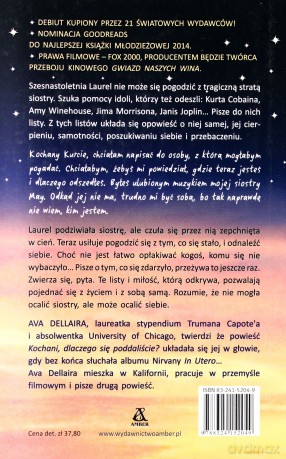 Kochani Dlaczego Się Poddaliście - Ava Dellaira [KSIĄŻKA]