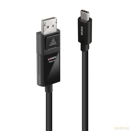 LINDY 1m USB Typ C an DP 4K60 Adapterkab