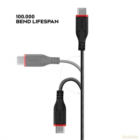 LINDY 1m verstrktes USB Typ C an Lightn