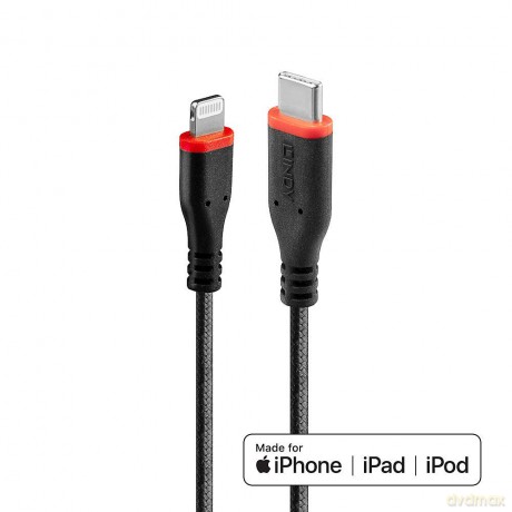 LINDY 1m verstrktes USB Typ C an Lightn