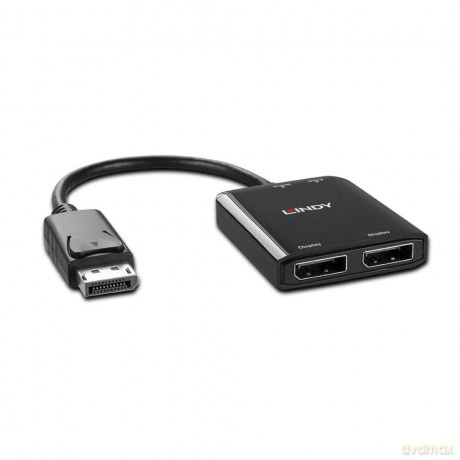 LINDY 2 Port DisplayPort 1.2 MST Hub