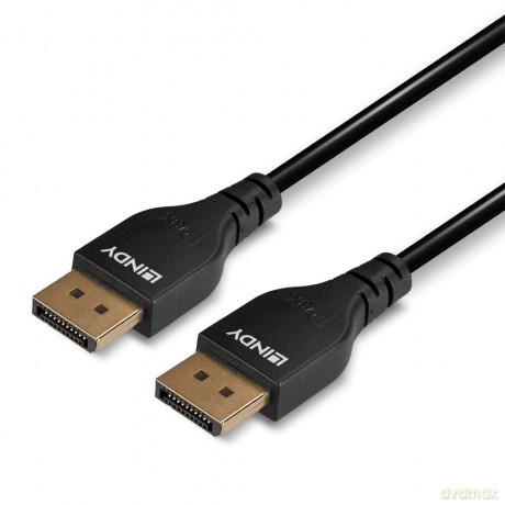 LINDY 3m Slim DisplayPort 1.4 Cable