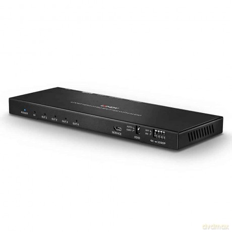 LINDY 4 Port HDMI 2.0 18G Splitter mit A
