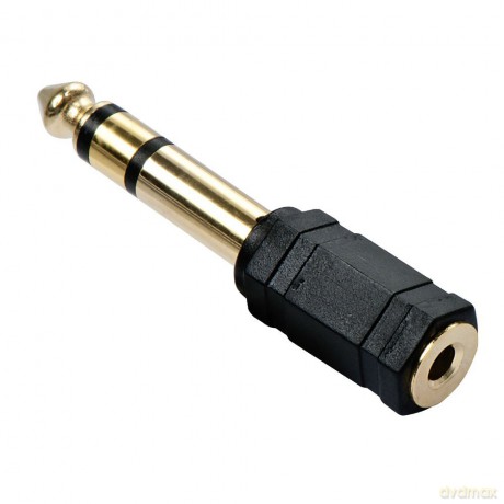 LINDY Audioadapter 3.5mm/6.3mm f/m vergo
