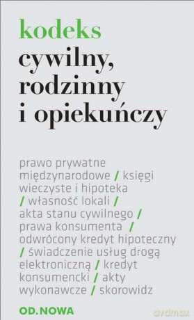 Kodeks Cywilny Rodzinny I Opiekuńczy - Lech Krzyżanowski [KSIĄŻKA]