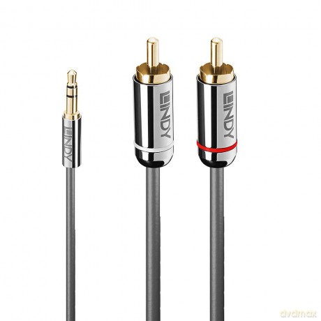 LINDY Audiokabel an Phono 3.5mm Cromo li