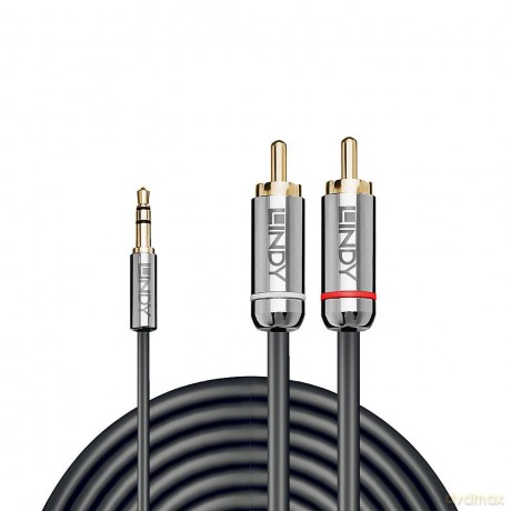 LINDY Audiokabel an Phono 3.5mm Cromo li