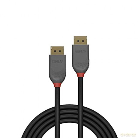 LINDY DisplayPort 1.2 Kabel, Anthra Line