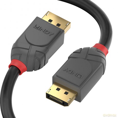 LINDY DisplayPort 1.4 Kabel Anthra Line