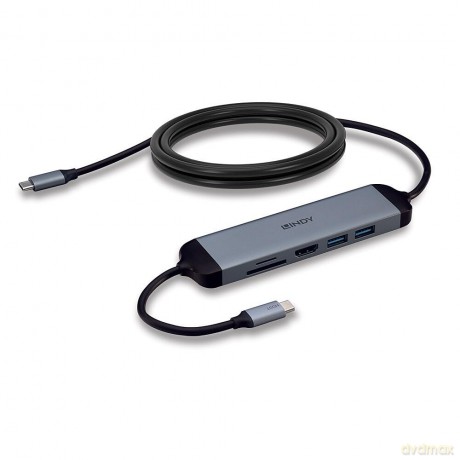 LINDY DST-Micro 140 USB Typ C 4K Laptop