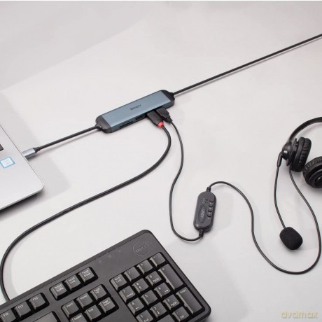 LINDY DST-Micro 140 USB Typ C 4K Laptop