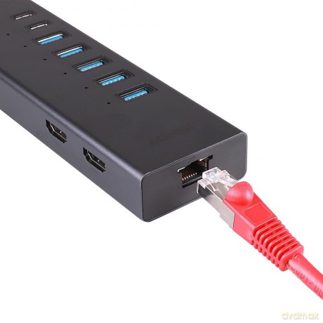 LINDY DST-Mini Duo, USB C Laptop Mini Do