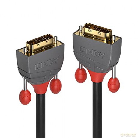 LINDY DVI-D Dual Link Kabel Anthra Line