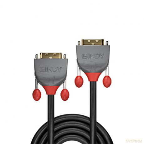 LINDY DVI-D Dual Link Kabel Anthra Line