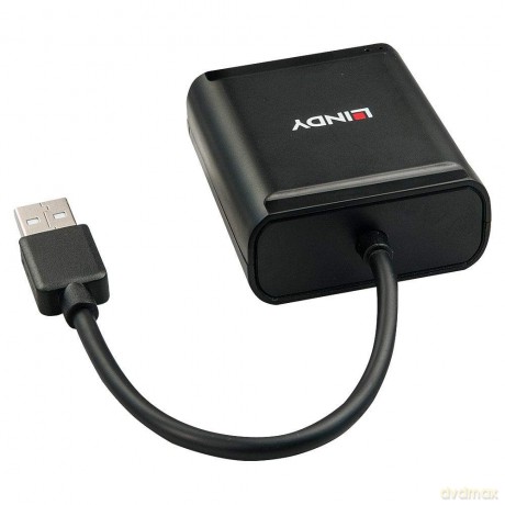 LINDY Extender USB 2.0 Cat5 4 Ports 60m