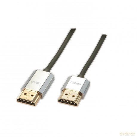 LINDY HDMI High Speed Kabel CROMO Slim E