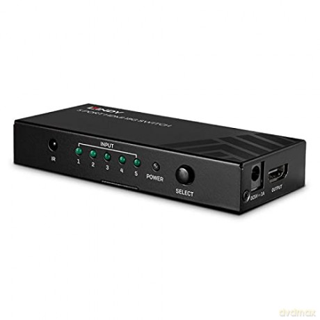 LINDY HDMI-Switch 5 Port HDMI 18G