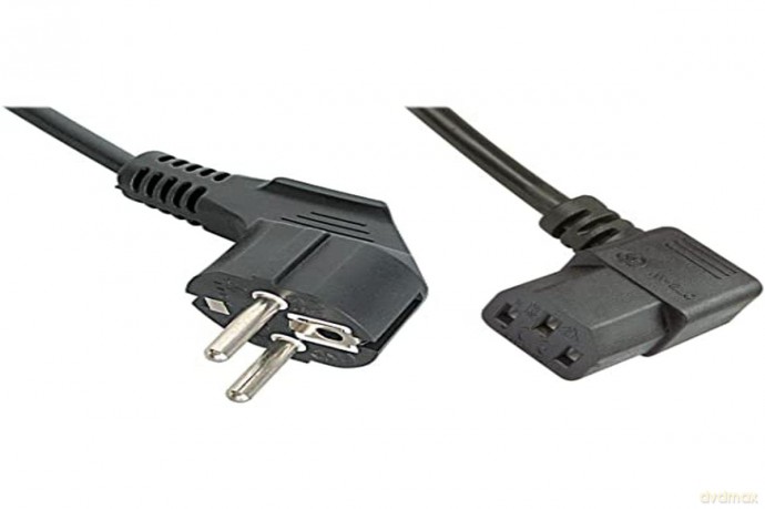 LINDY IEC-Netzkabel abgewinkelt Schuko a