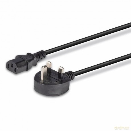 LINDY IEC-Netzkabel UK C13 3m