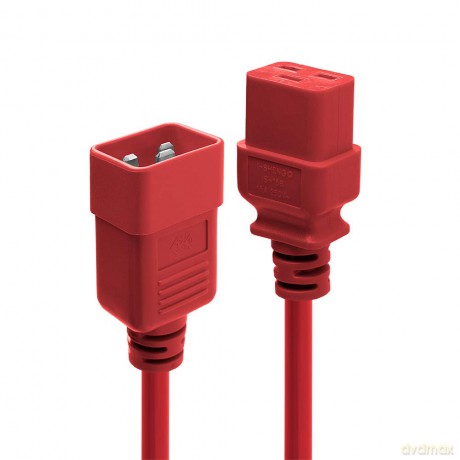 LINDY IEC-Netzverlngerung C19 auf C20 r