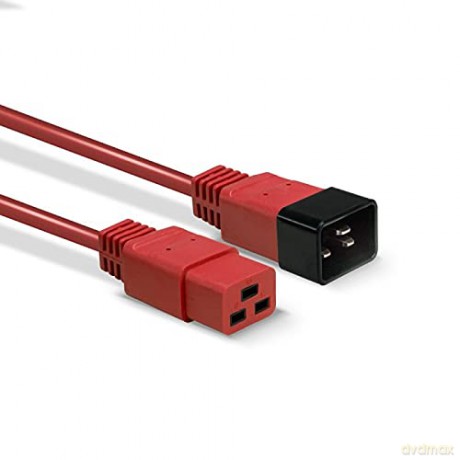 LINDY IEC-Netzverlngerung C19 auf C20 r