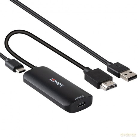 LINDY Konverter HDMI auf USB Typ C mit U