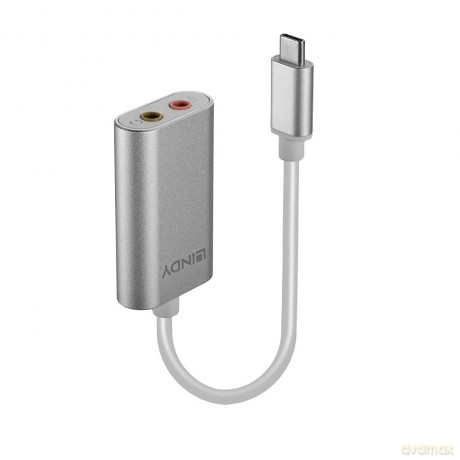 LINDY Konverter USB Typ C auf 3.5mm Audi