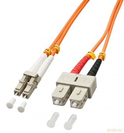 LINDY LWL-Duplexkabel LC/SC OM2 2m 50/1